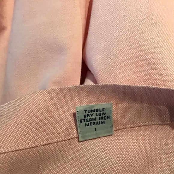 Ralph Lauren solid pink Yarmouth Black Label cotton Oxford shirt. Size 16-34. - Picture 6 of 7